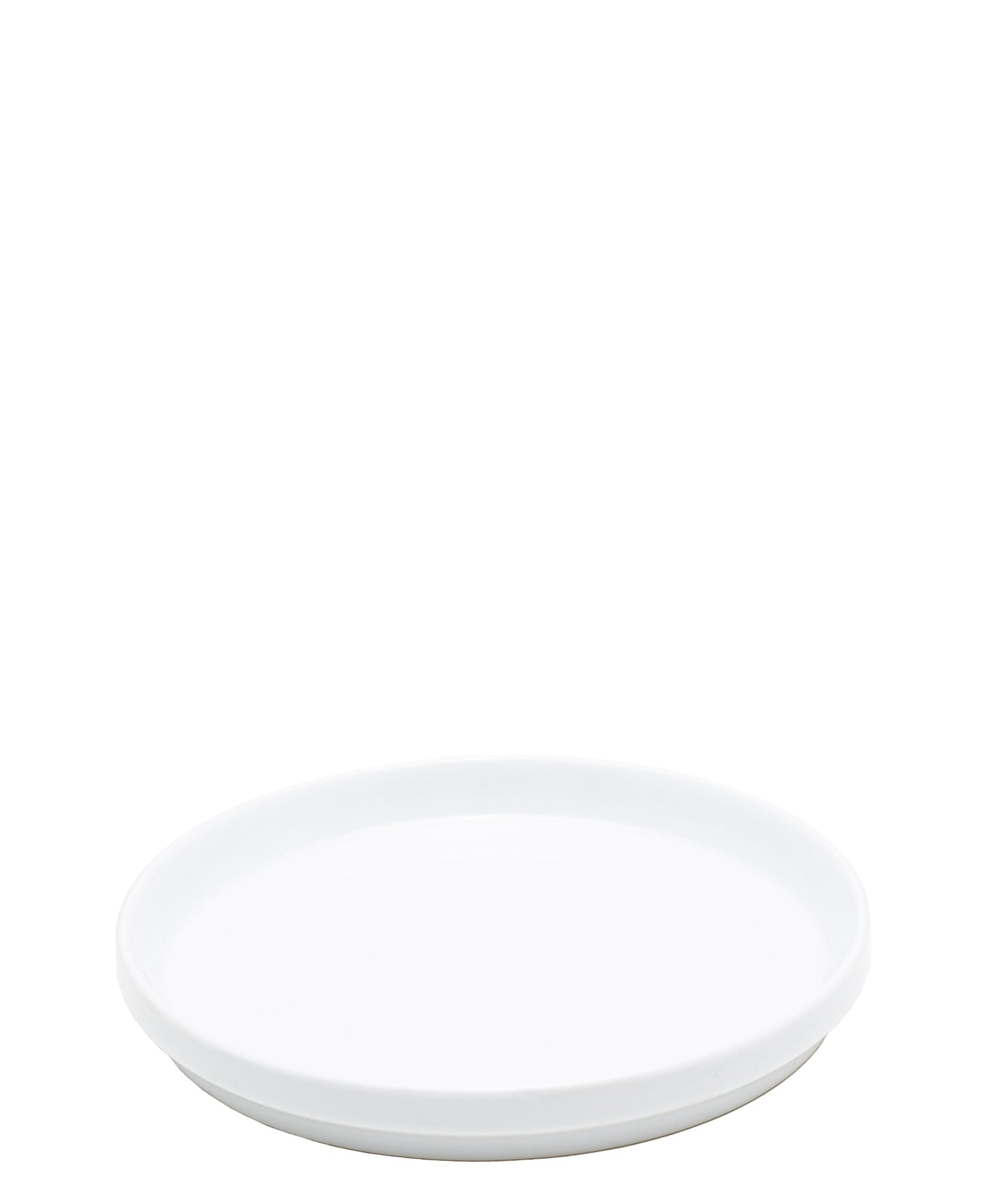 Glacier Straight Edge Side Plate 20cm - White