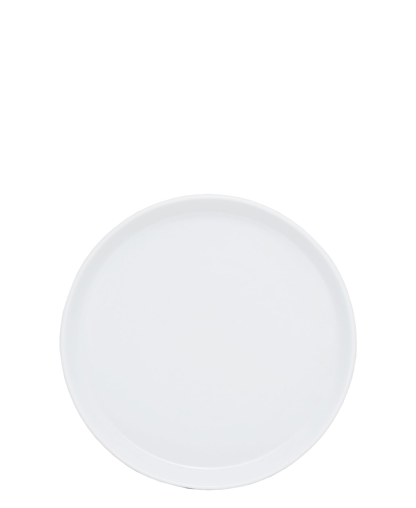 Glacier Straight Edge Side Plate 20cm - White