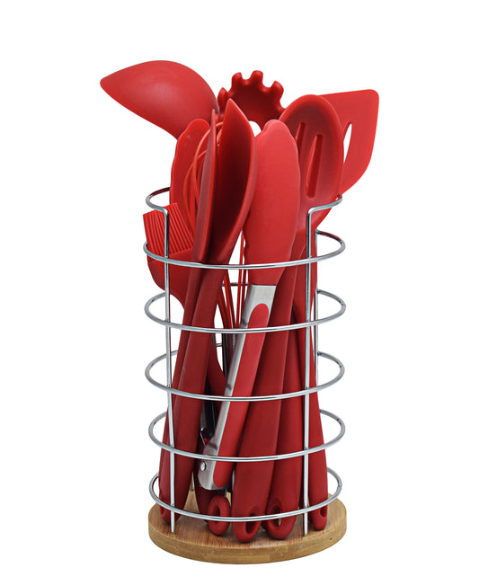 Standard Utensil Set 10 Piece - Red