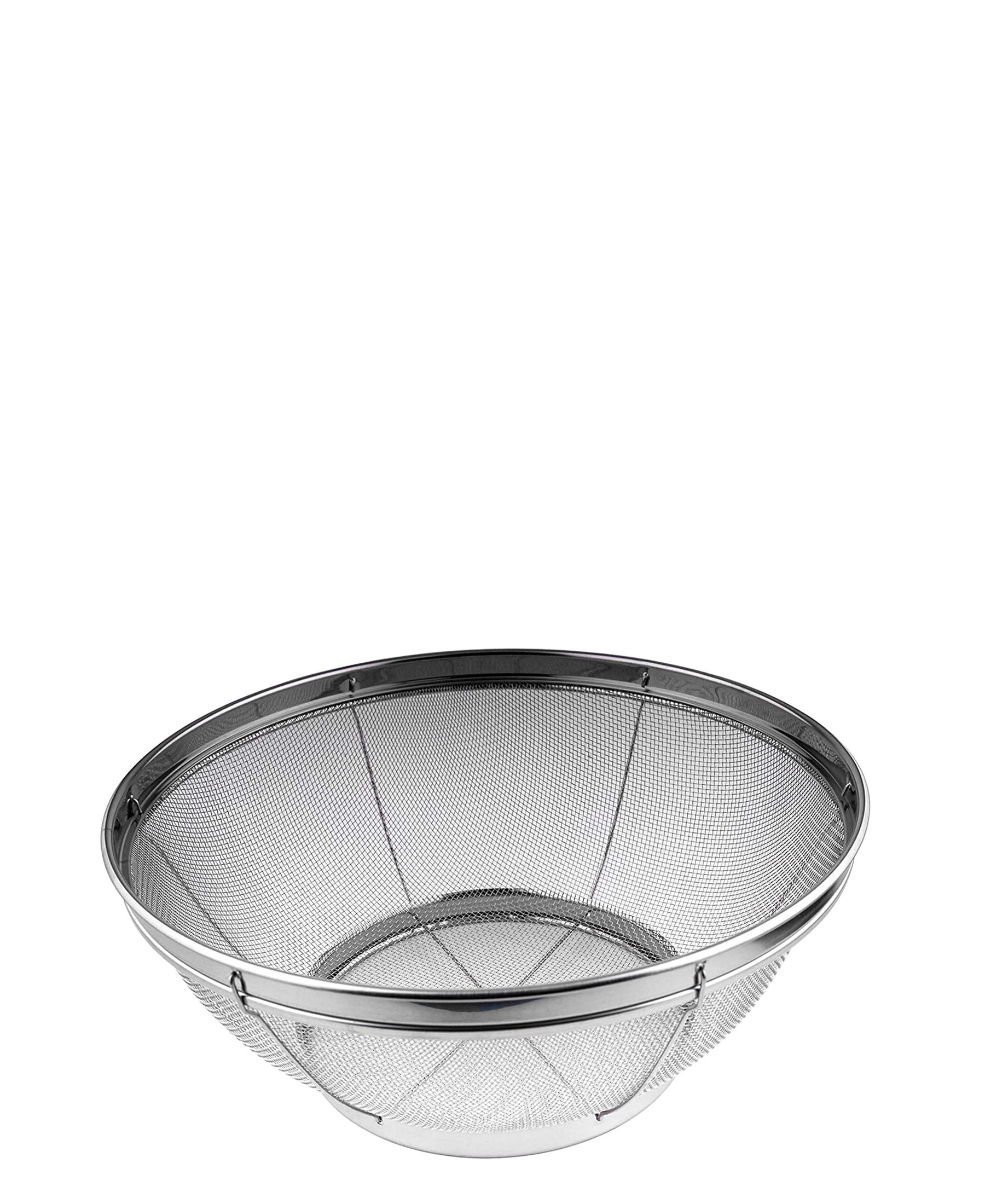 Kitchen Life Basket Strainer 19cm Silver The Culinarium   11382 StrainerBasket19cm 