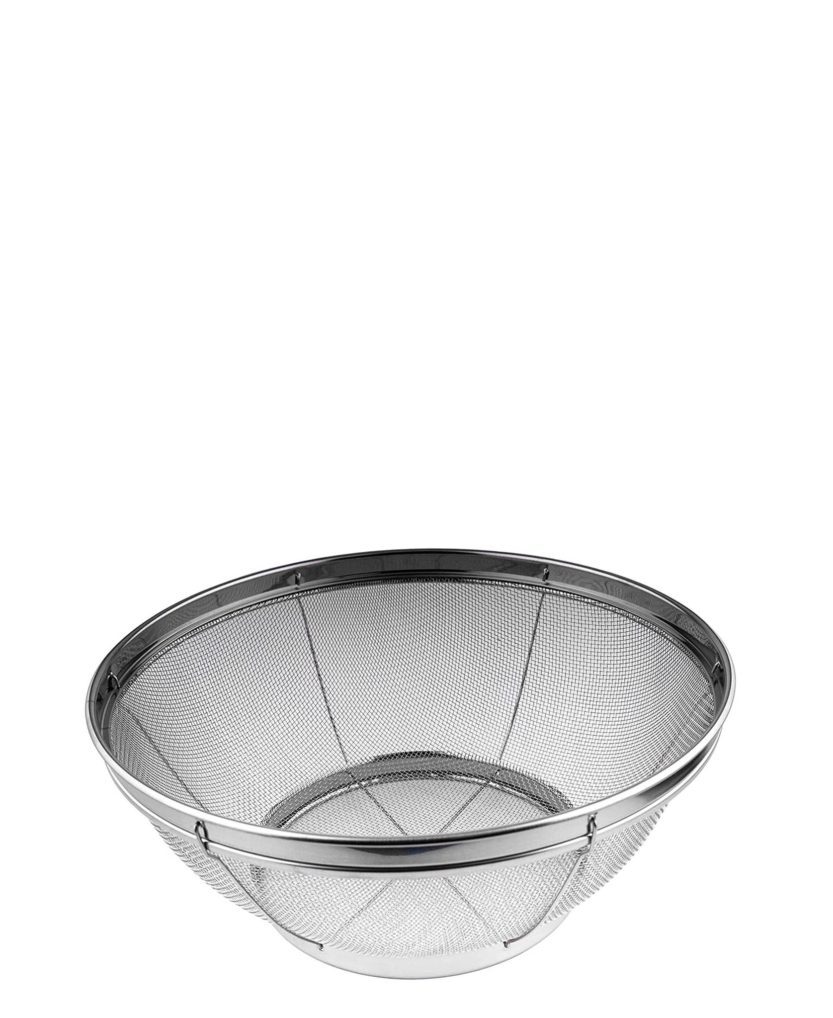 Kitchen Life Basket Strainer 25cm - Silver