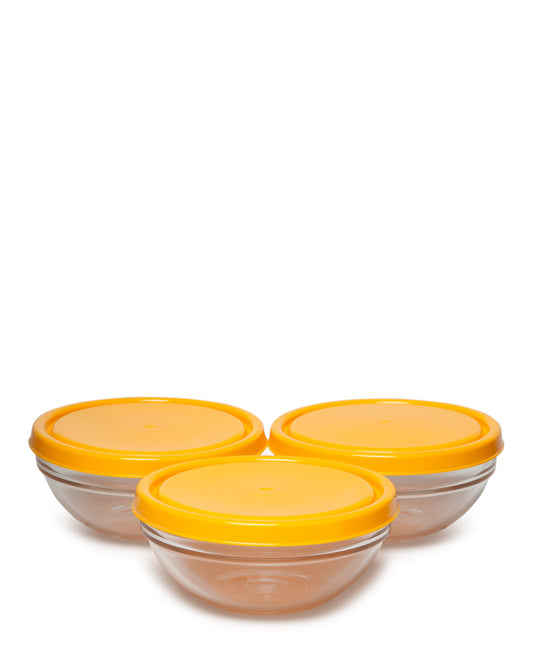Chefs Bowl 3 Piece 140mm - Yellow