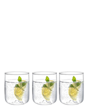 Pasabahce Iconic Whiskey Glass 3 Piece - Clear