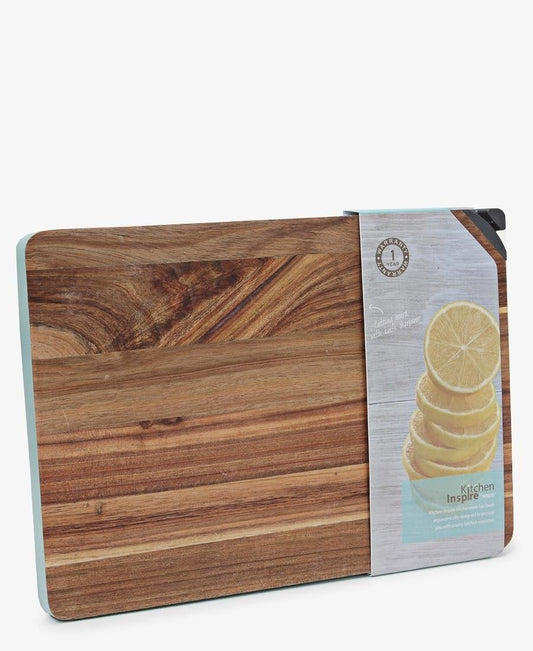 Kitchen Inspire Cutting Board With Sharpener - Taupe