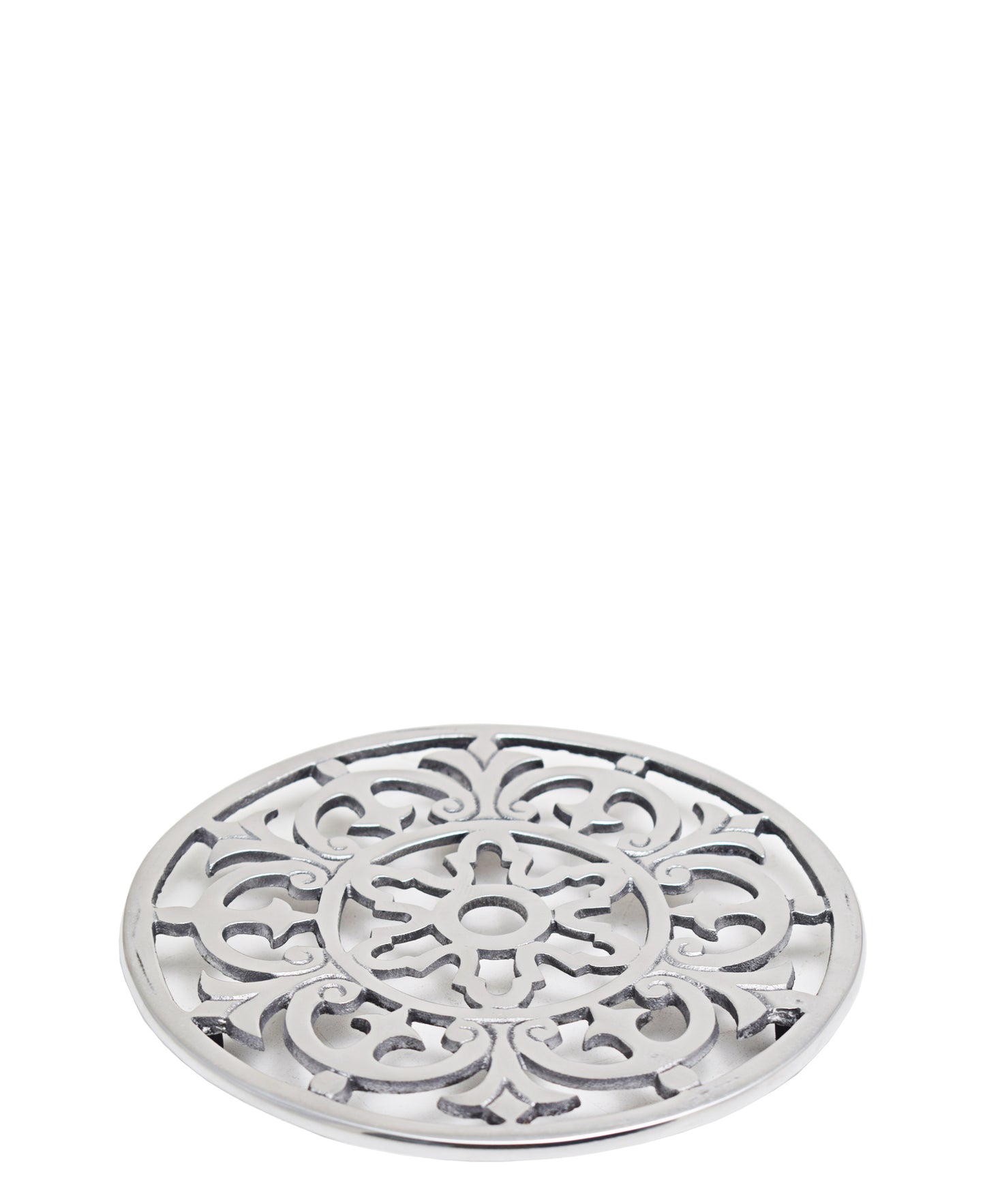 Kitchen Life Galaxy Round Trivet - Silver