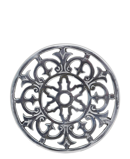 Kitchen Life Galaxy Round Trivet - Silver