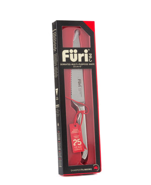 Furi Pro Serrated Multi-Purpose Knife 15cm - Silver