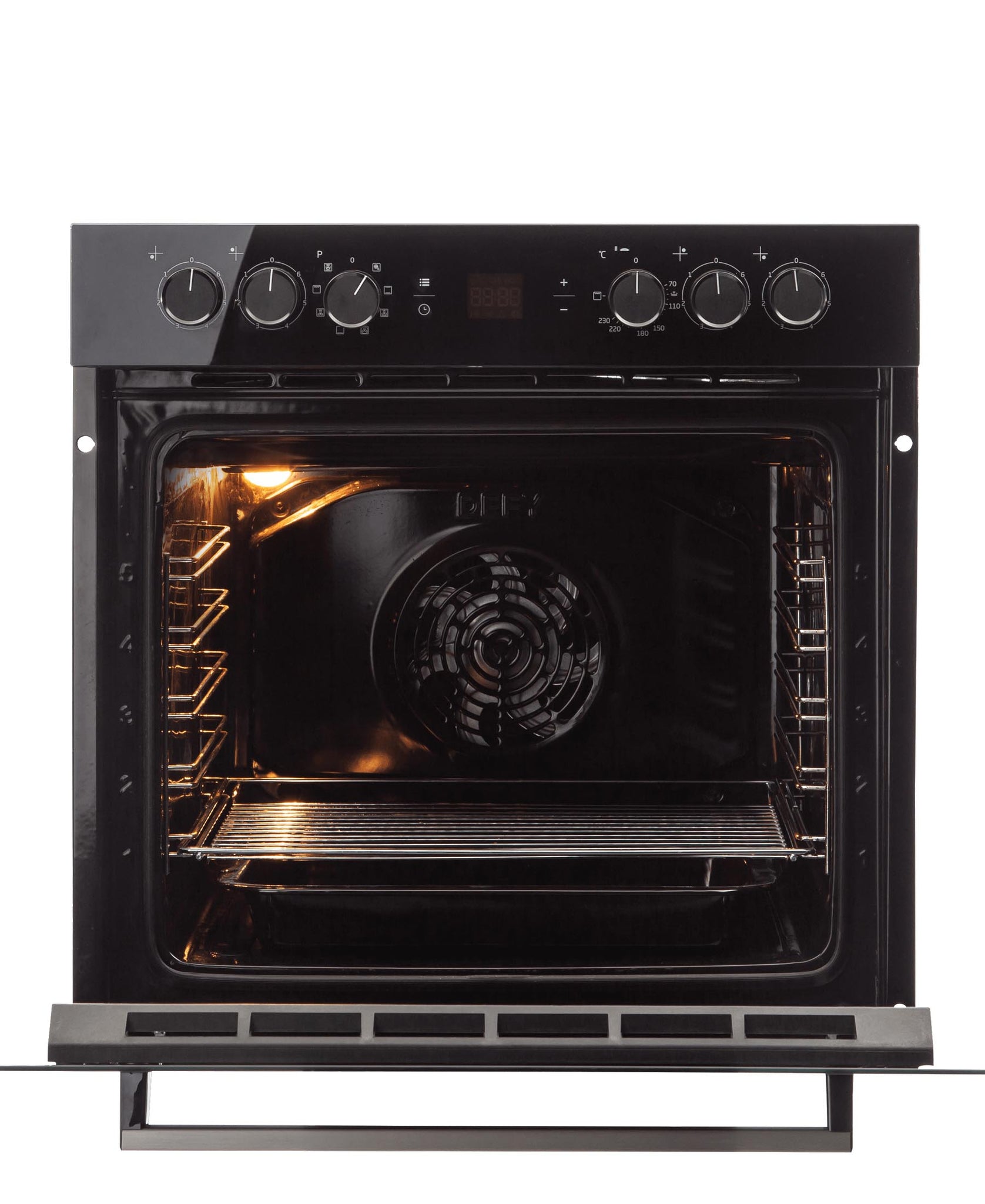 Defy Dbo488 Slimline Oven Thermofan - Black – The Culinarium