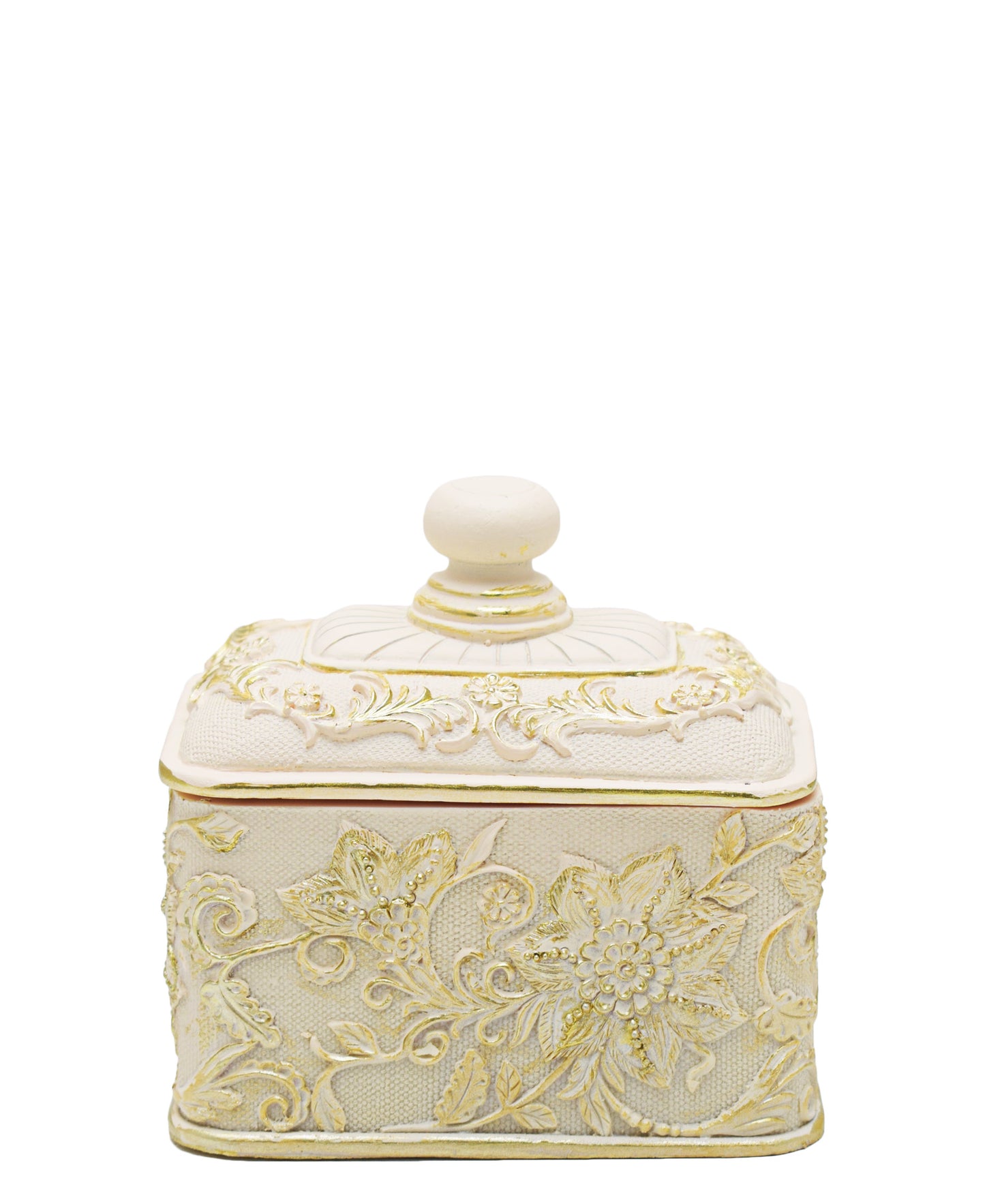 Urban Decor Parni Trinket Box - Cream