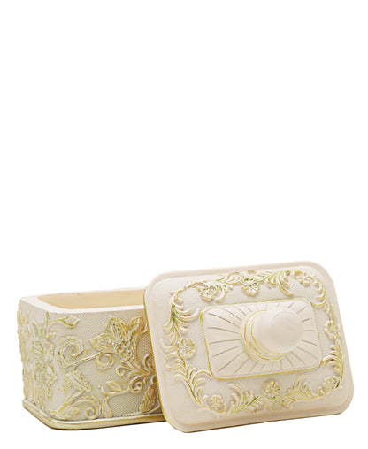 Urban Decor Parni Trinket Box - Cream