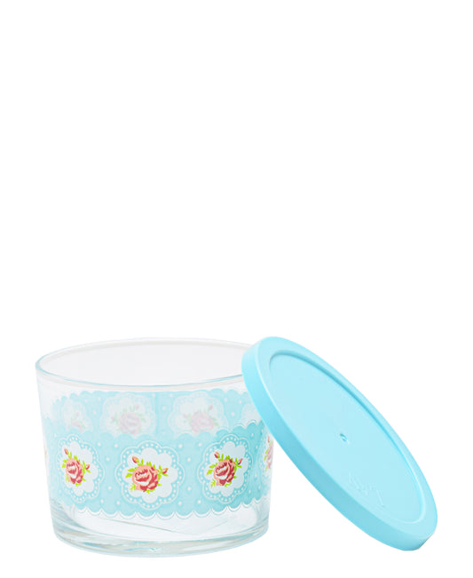 LAV 240ml Bowl With Lid - Blue