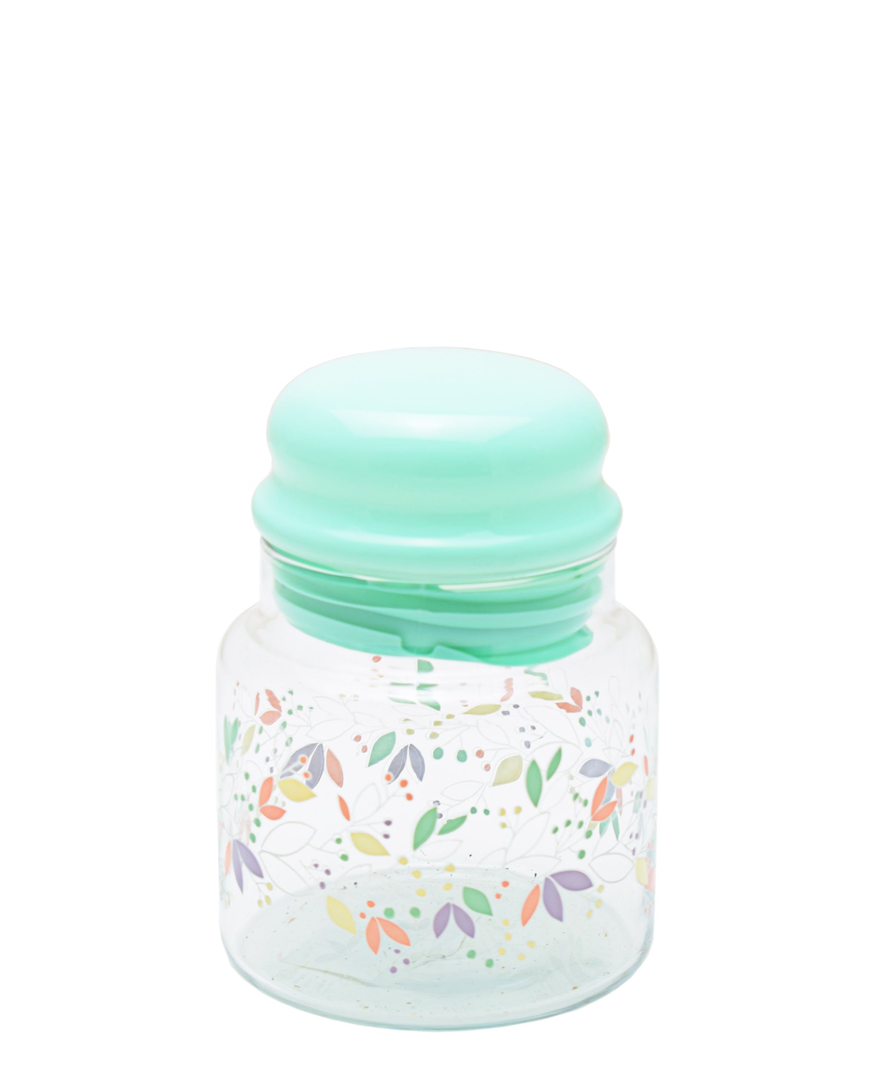 LAV 635ml Glass Jar With Lid - Green
