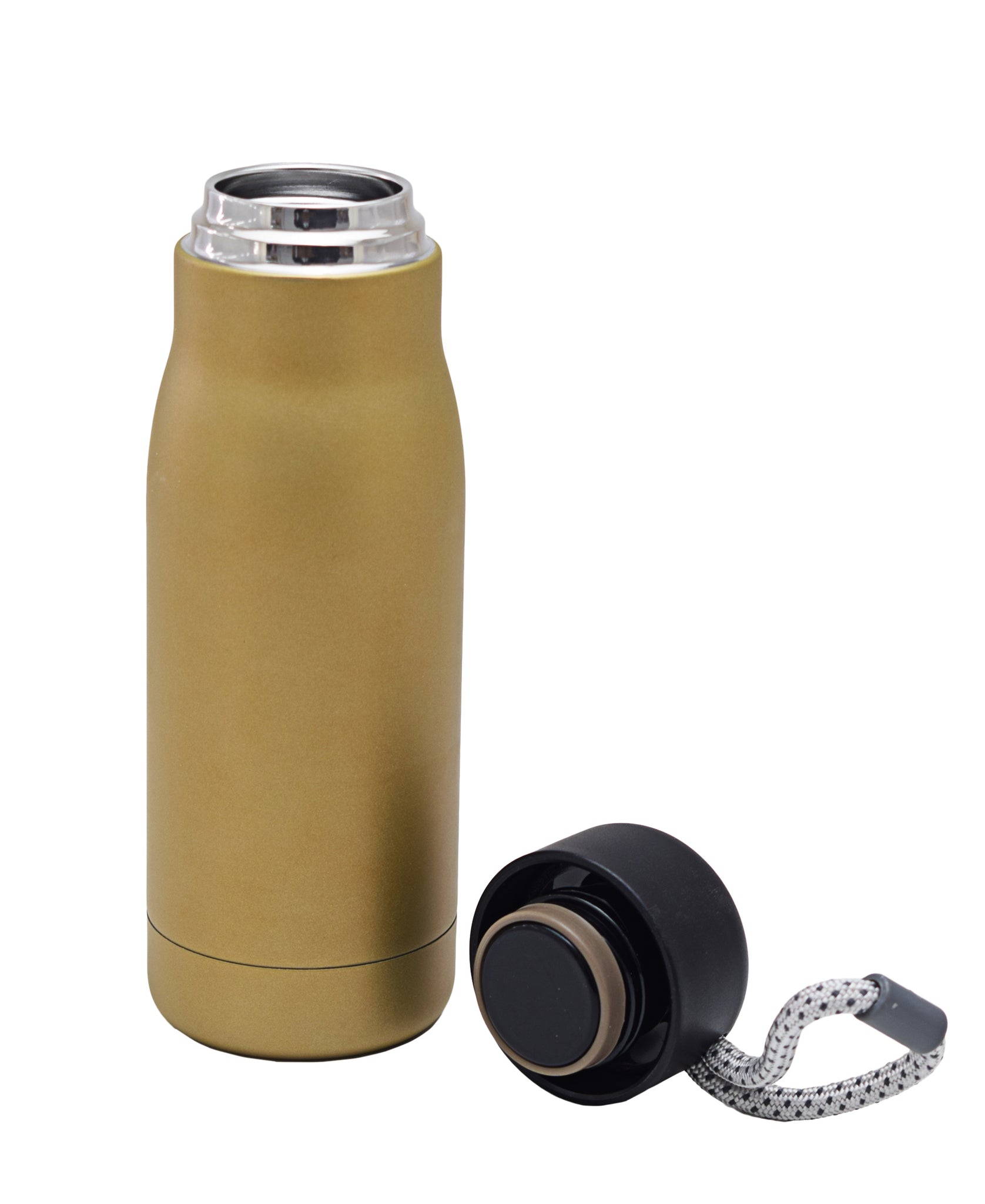 Kitchen Life Double Wall Flask Bottle - Gold