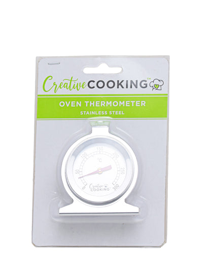 Creative Cooking Oven Thermometer Stainless Steel