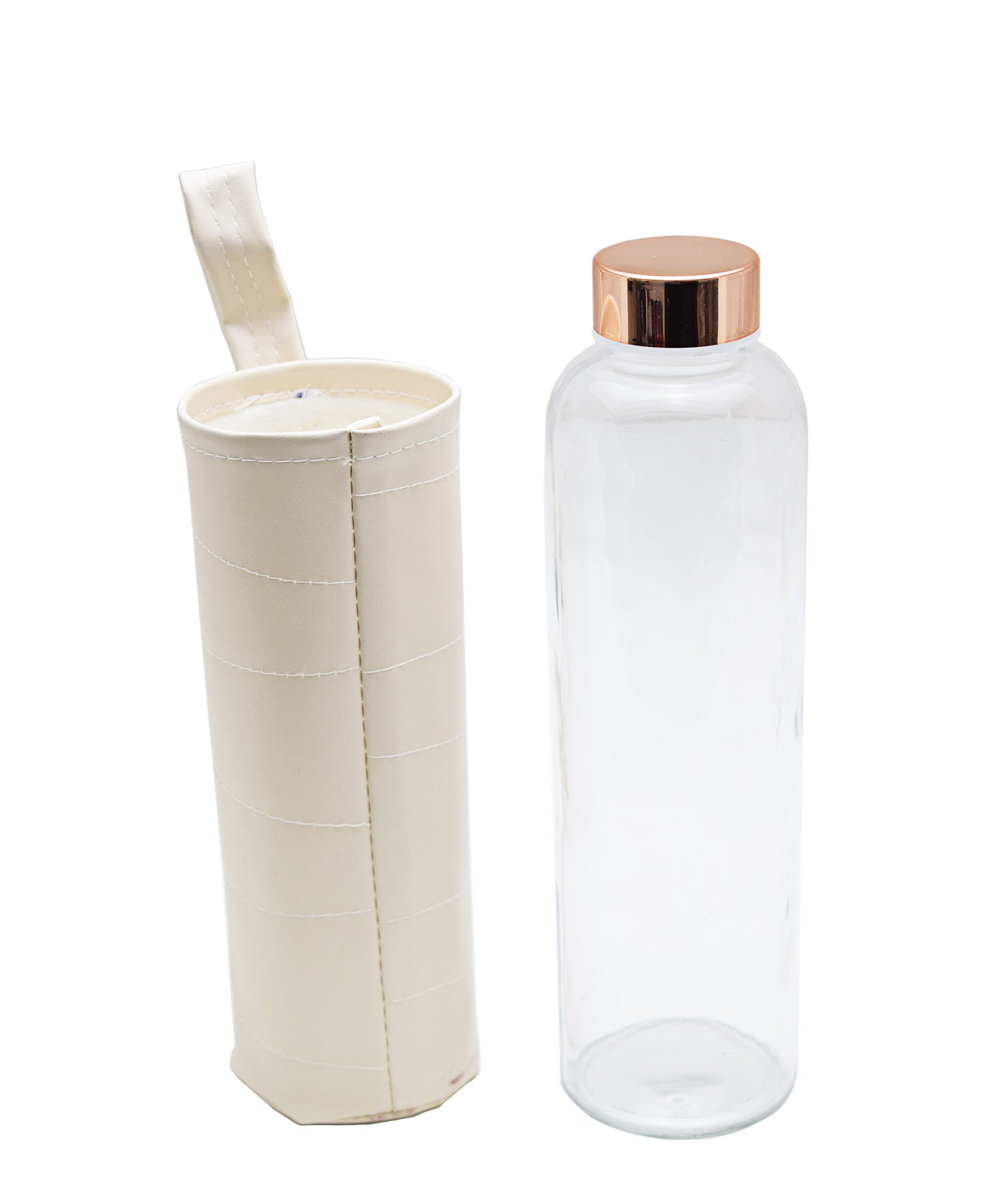 Regent Glass Botttle With Pu Sleeve- 600ML