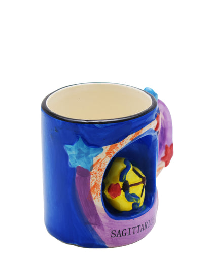 Kitchen Life Star Sign Sagittarius Mug 300ML - Blue