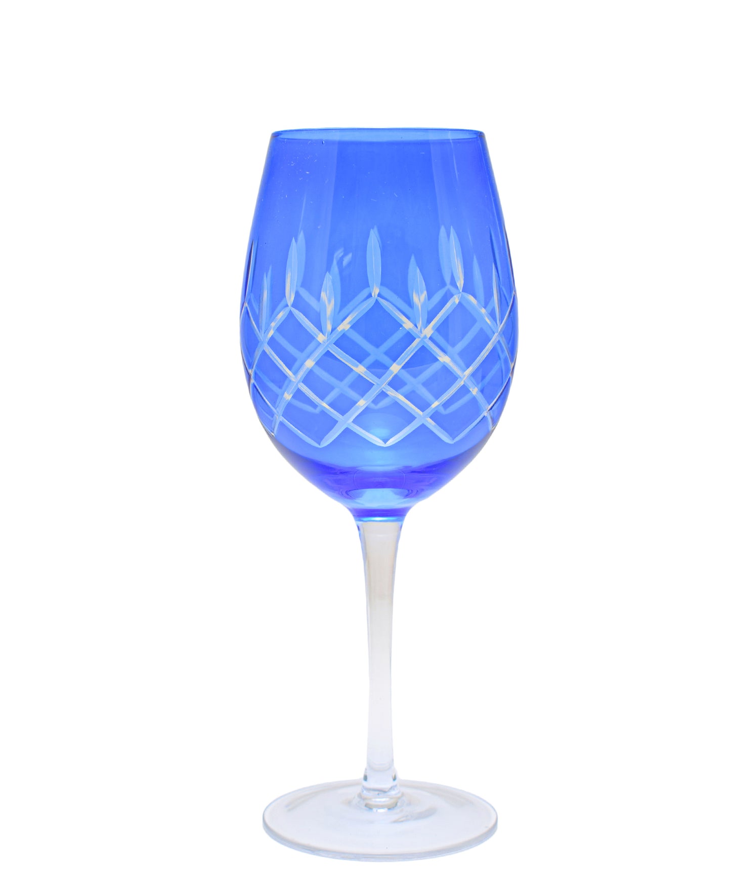 Glacier Zora Blue Cut Wine- 450ML 23CM