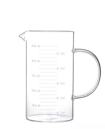 Kitchen Life 500ml Borosilicate Glass Measuring Cup - Clear