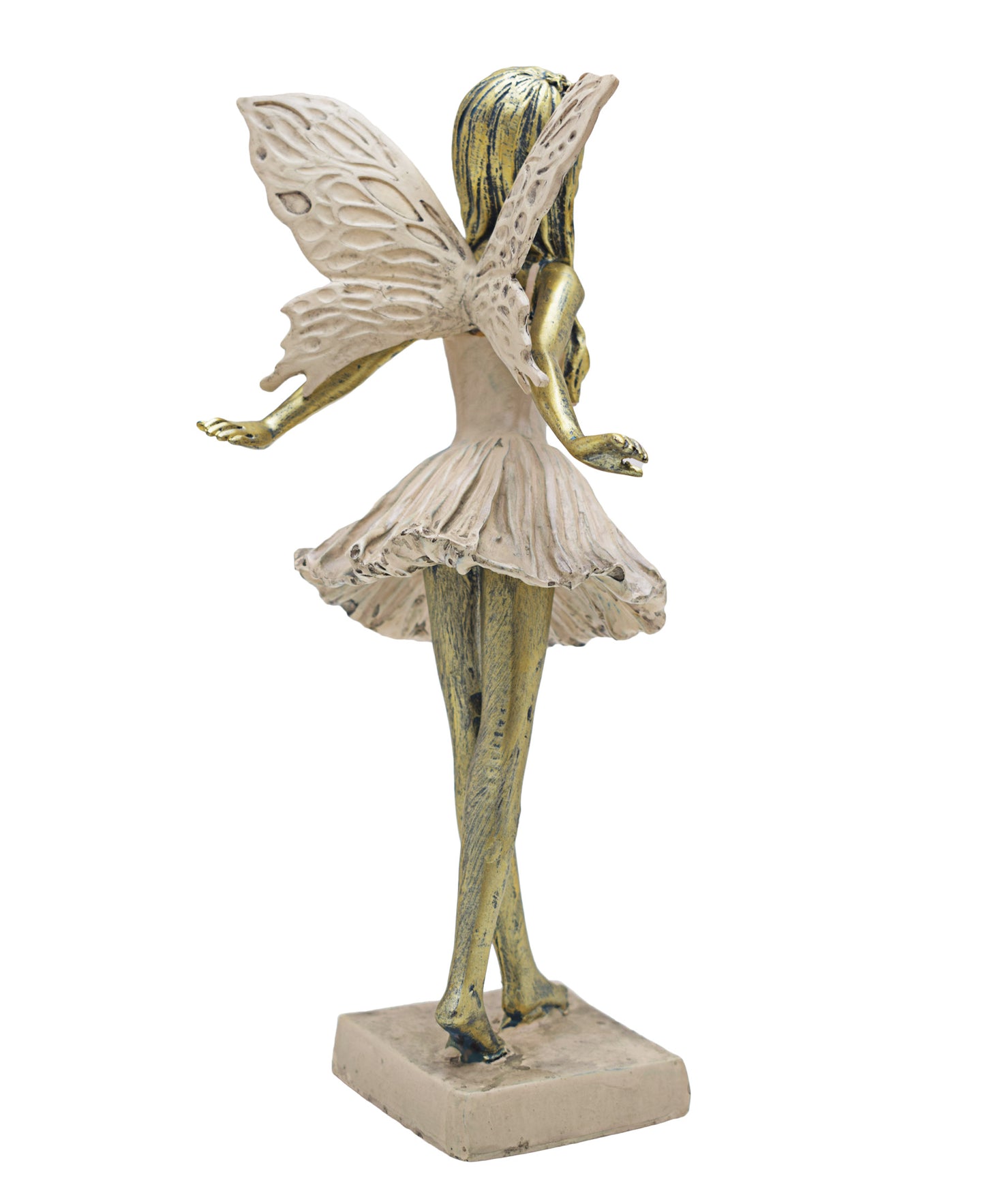 Urban Decor Dancing Ornamental Fairy 26cm - Gold