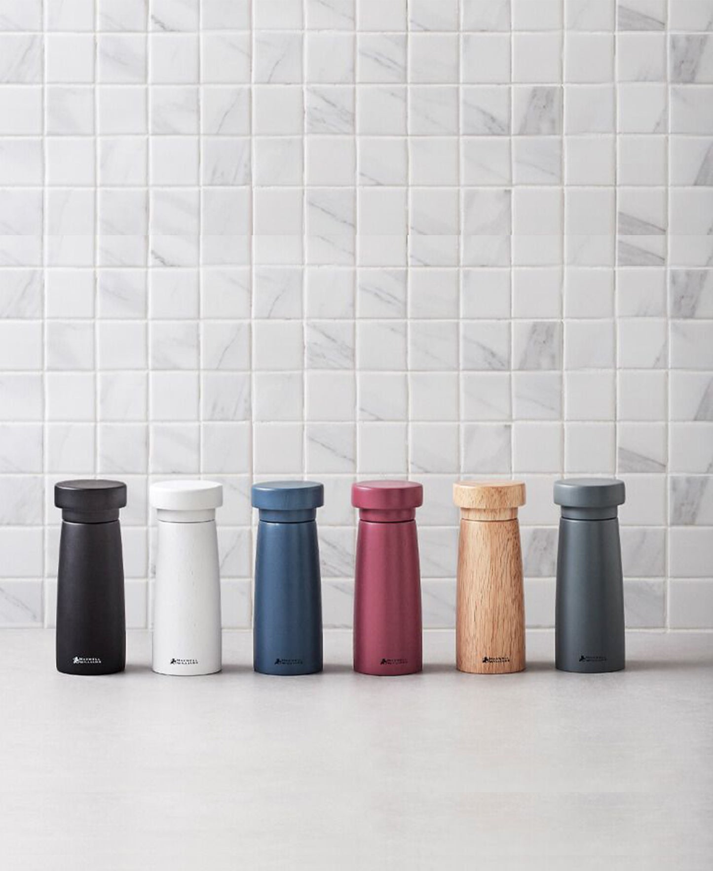 Maxwell & Williams Stockholm 17cm Salt & Pepper Mill GREY JI0013