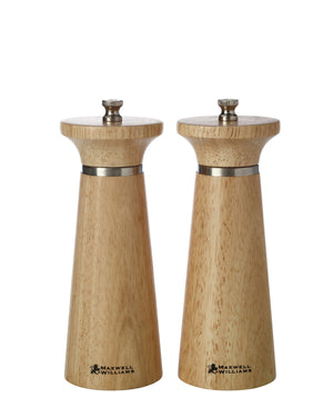 Maxwell & Williams Oslo Salt & Pepper Mill Set 16cm Natural Gift Boxed