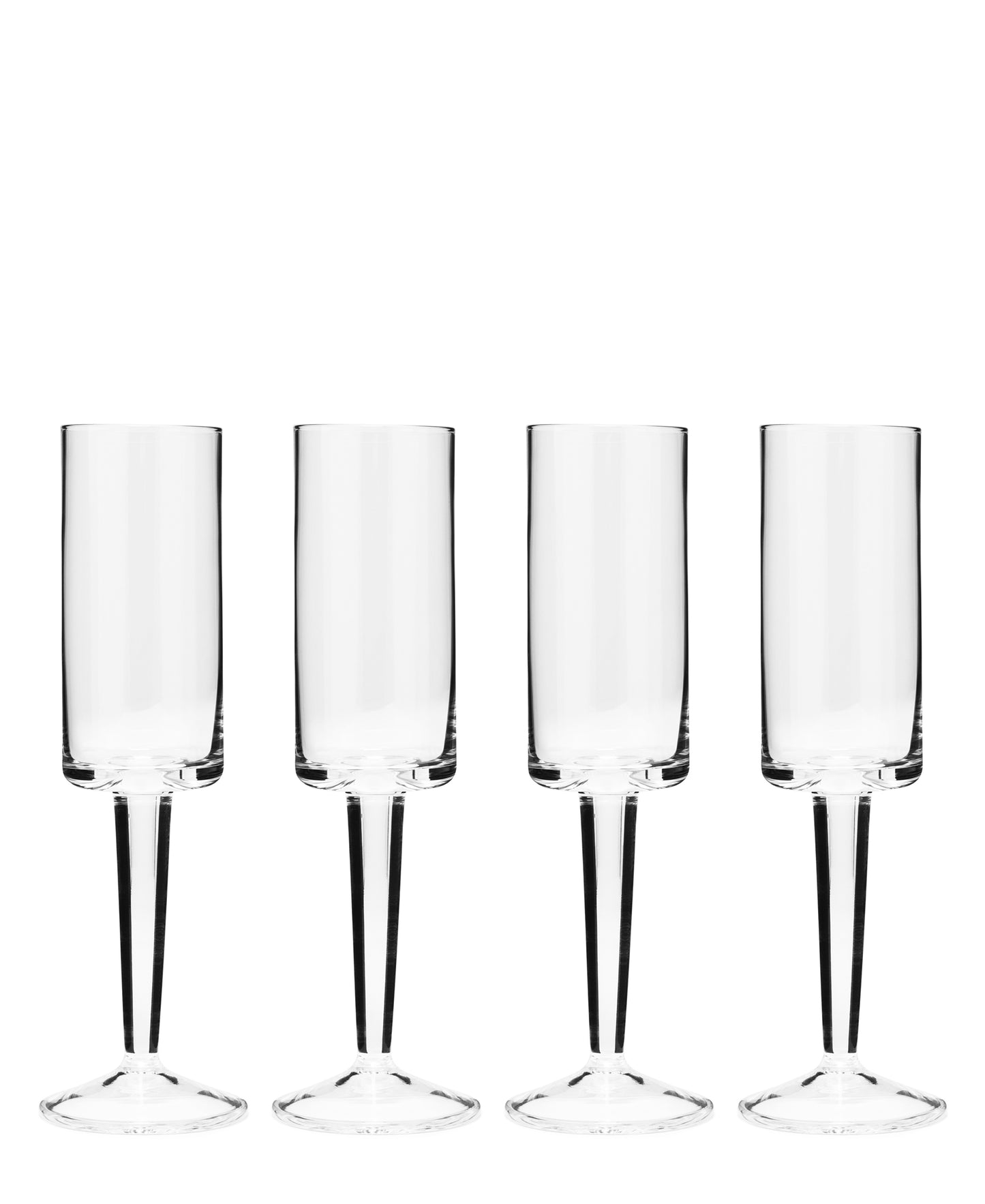 Carrol Boyes Champagne Flute Ascend 4 Piece - Clear