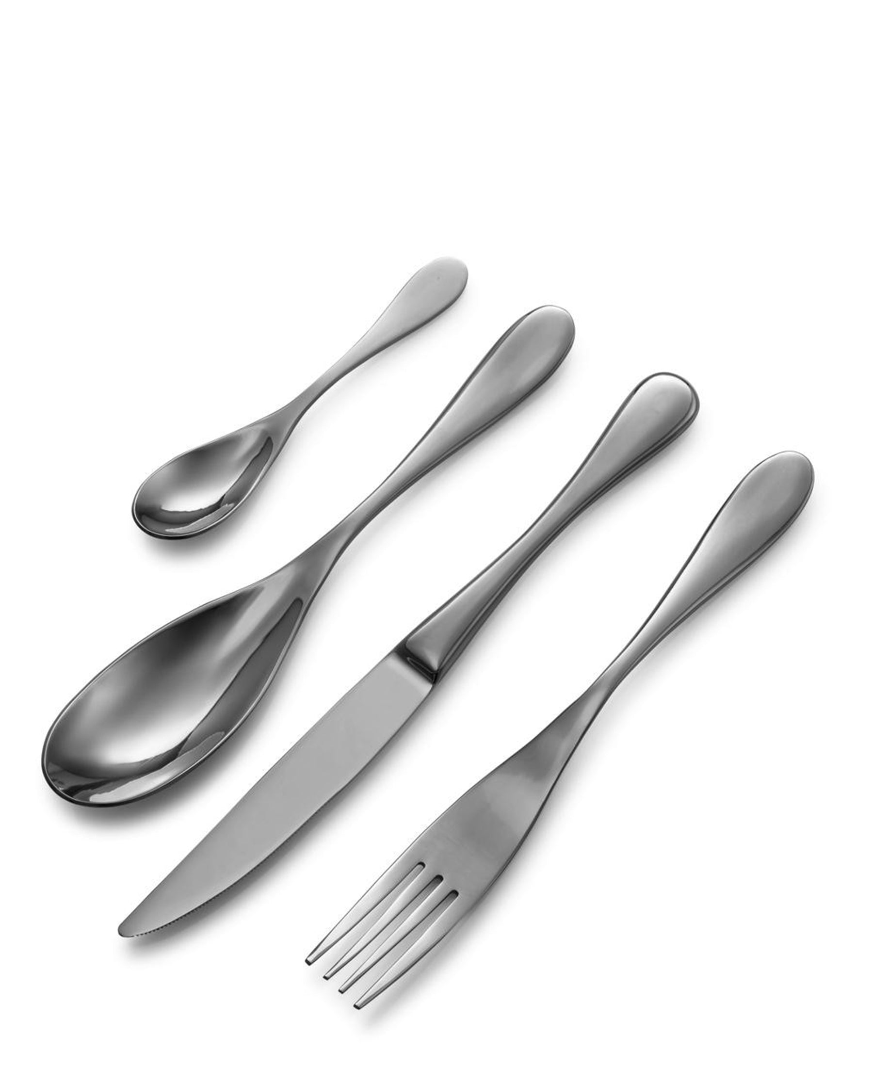 Carrol Boyes 4 Piece Cut Above Cutlery Set - Silver