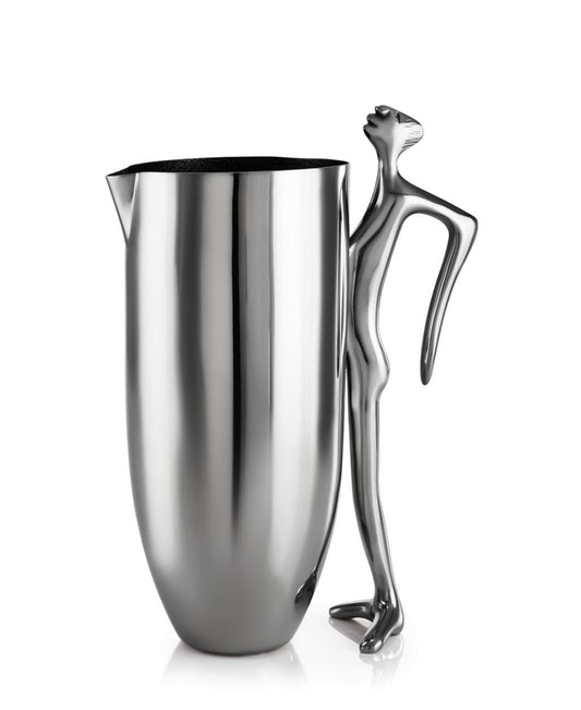 Carrol Boyes Water Jug Man- Silver