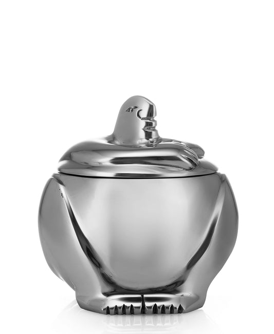 Carrol Boyes Sugar Dumpling Sugar Bowl With Lid - Silver