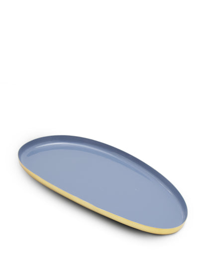 Kitchen Life Oval Tray 21cm - Blue