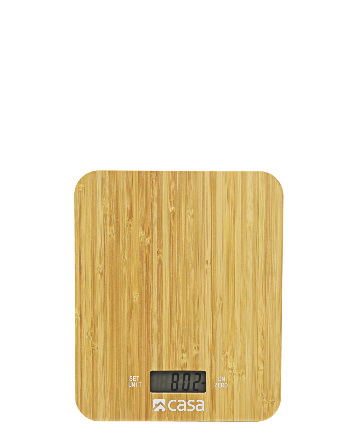 Casa Kitchen Scale LCD Screen - Oak