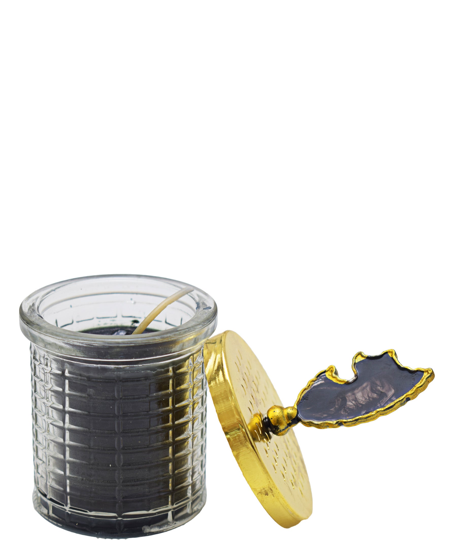 Urban Decor Scented Candle With Glass Jar 11cm - Black