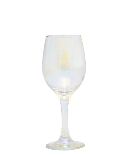 Rainbow Wine Glass