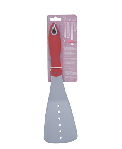 Pintinox UP Perforated Spatula - Grey And Red