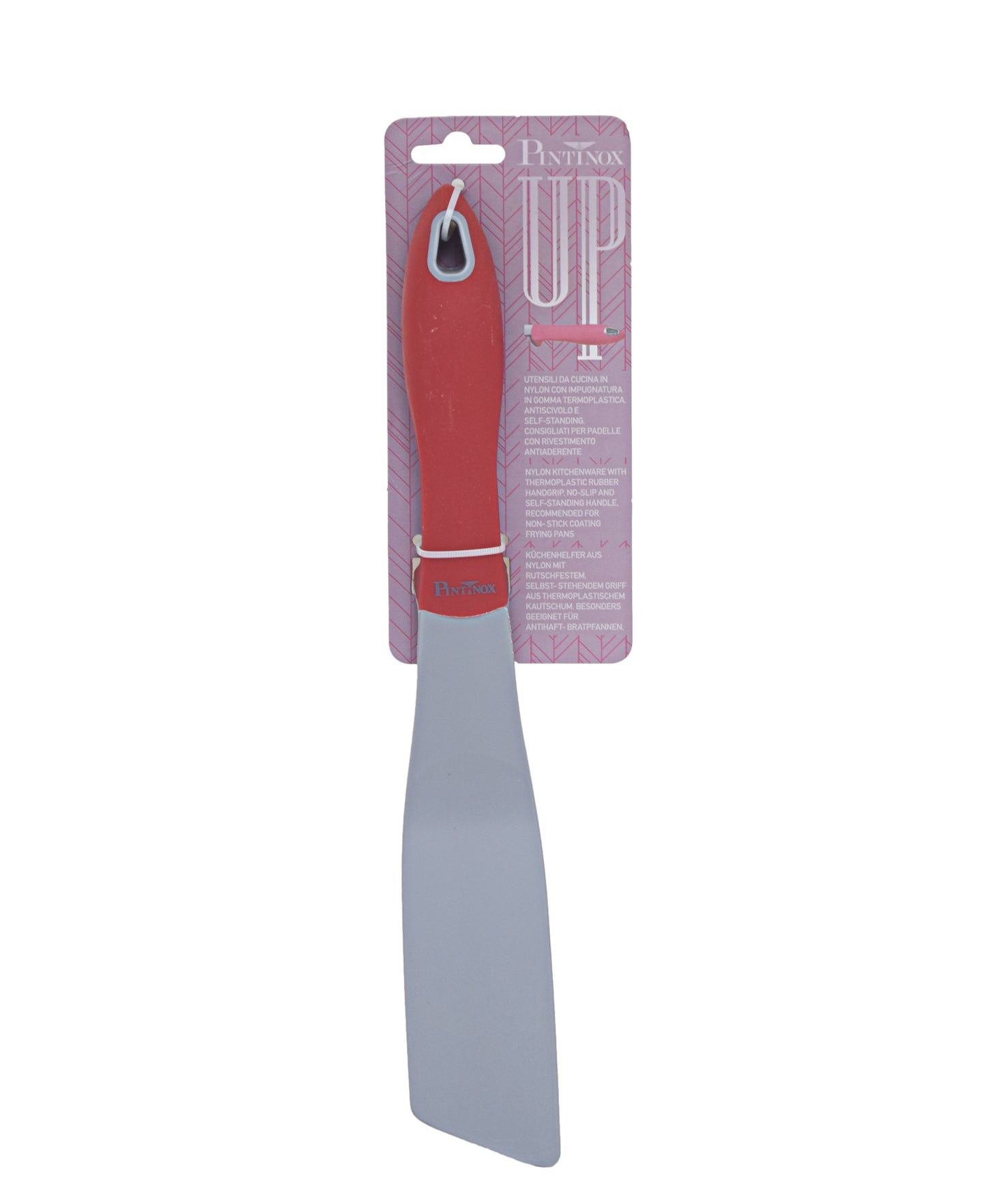 Pintinox UP Kitchen Spatula - Grey And Red