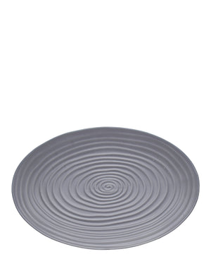 Eetrite Ripple Oval Platter 40mm - Grey