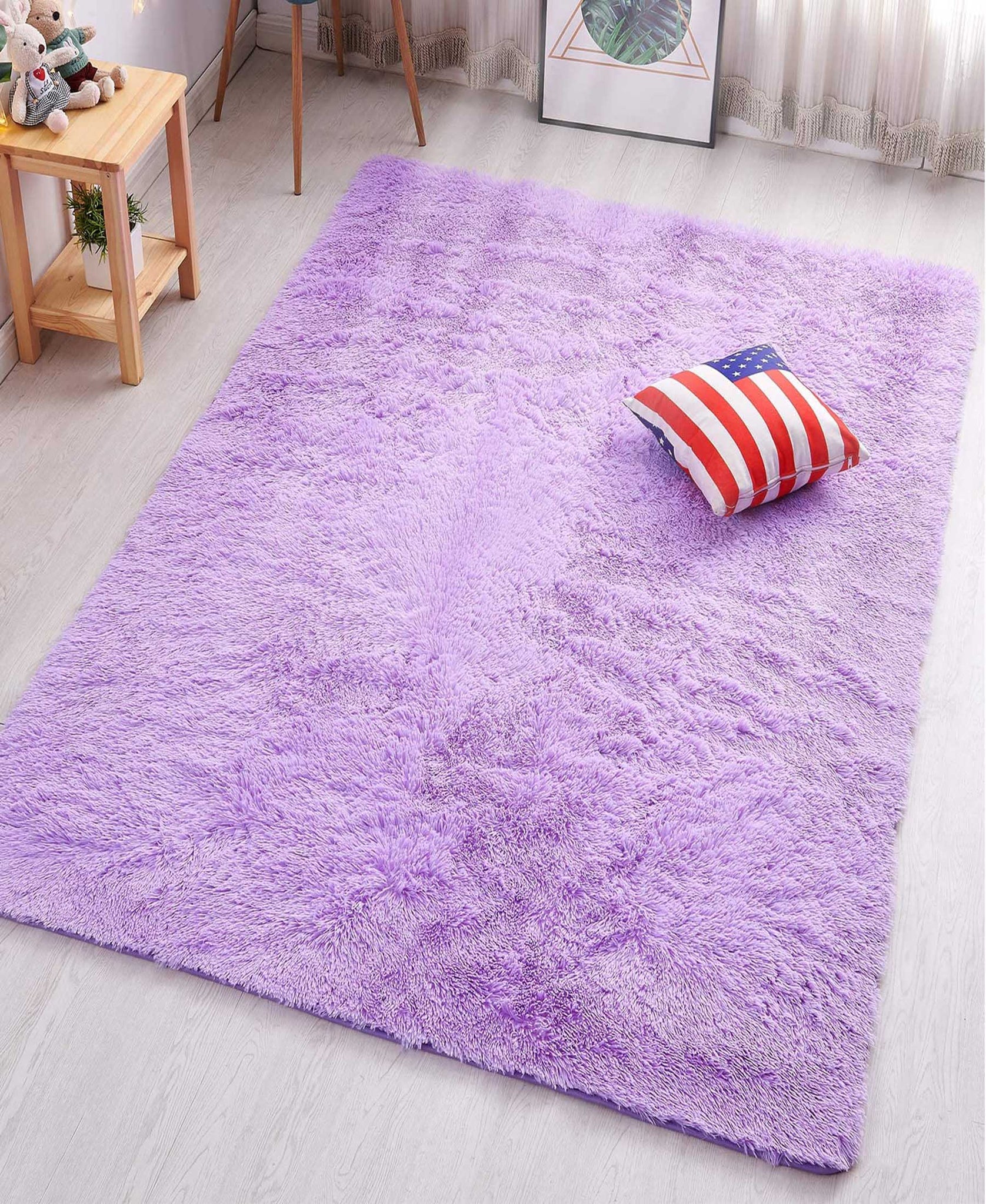 Shaggy Carpet 1500mm x 2000mm - Purple