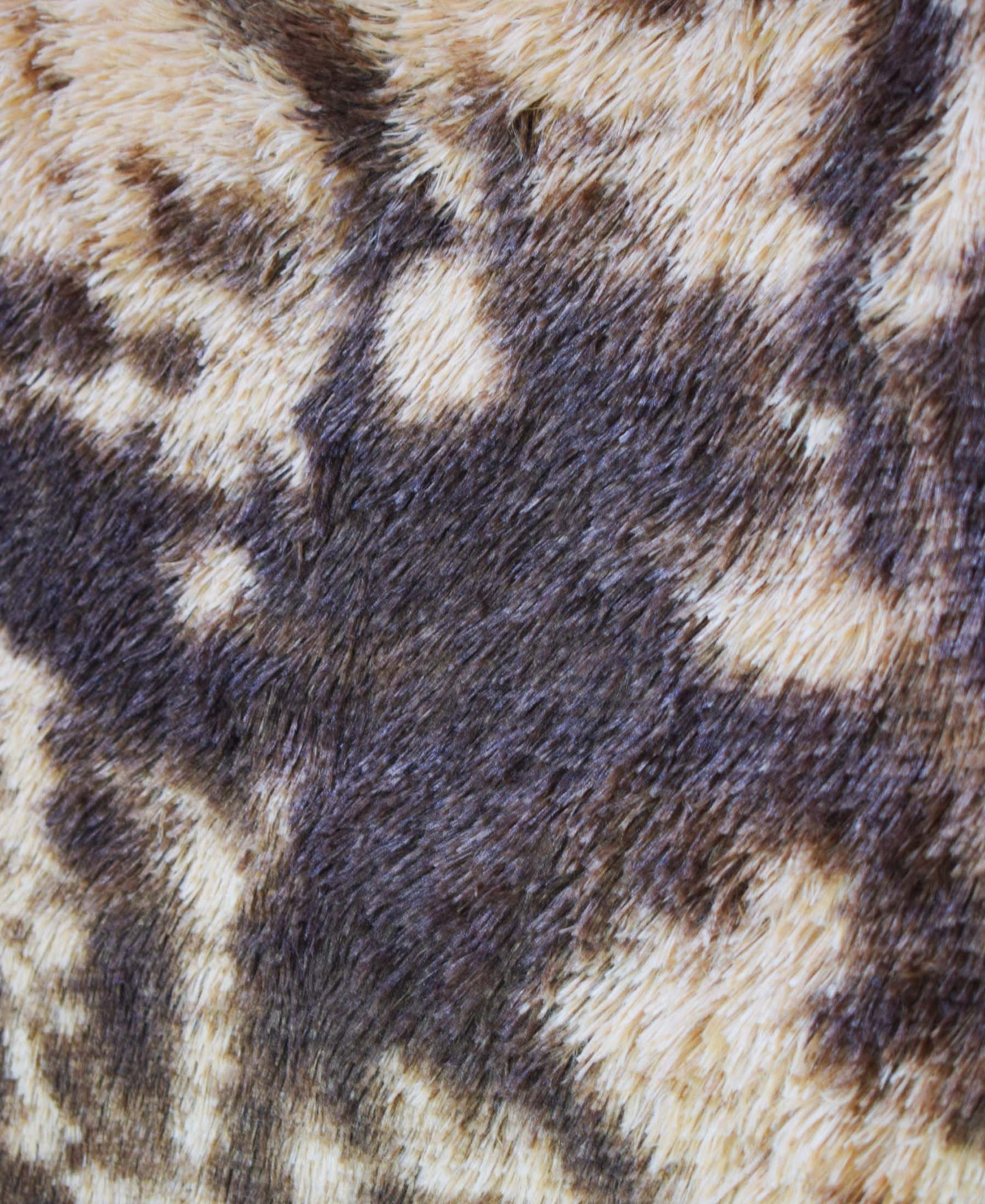 Shaggy Carpet 1500mm x 2000mm - Two Tone Brown