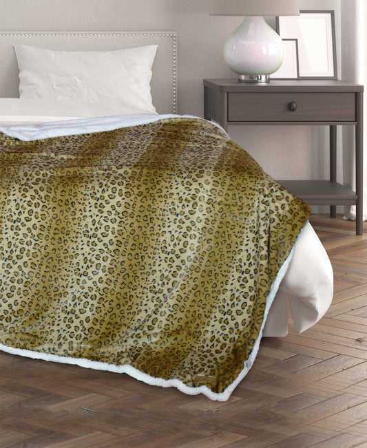 Pierre Cardin Bed Throw - Gold