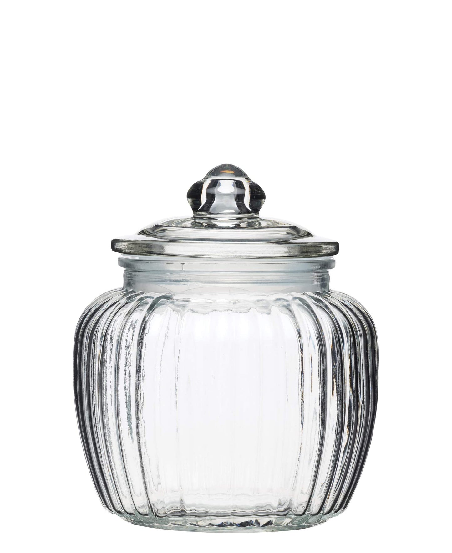 Kitchen Life Glass Cookie Jar - Clear