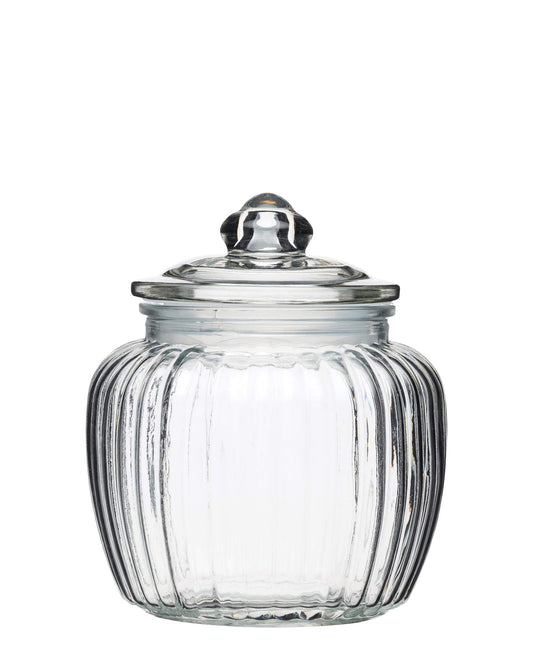 Kitchen Life Glass Cookie Jar - Clear
