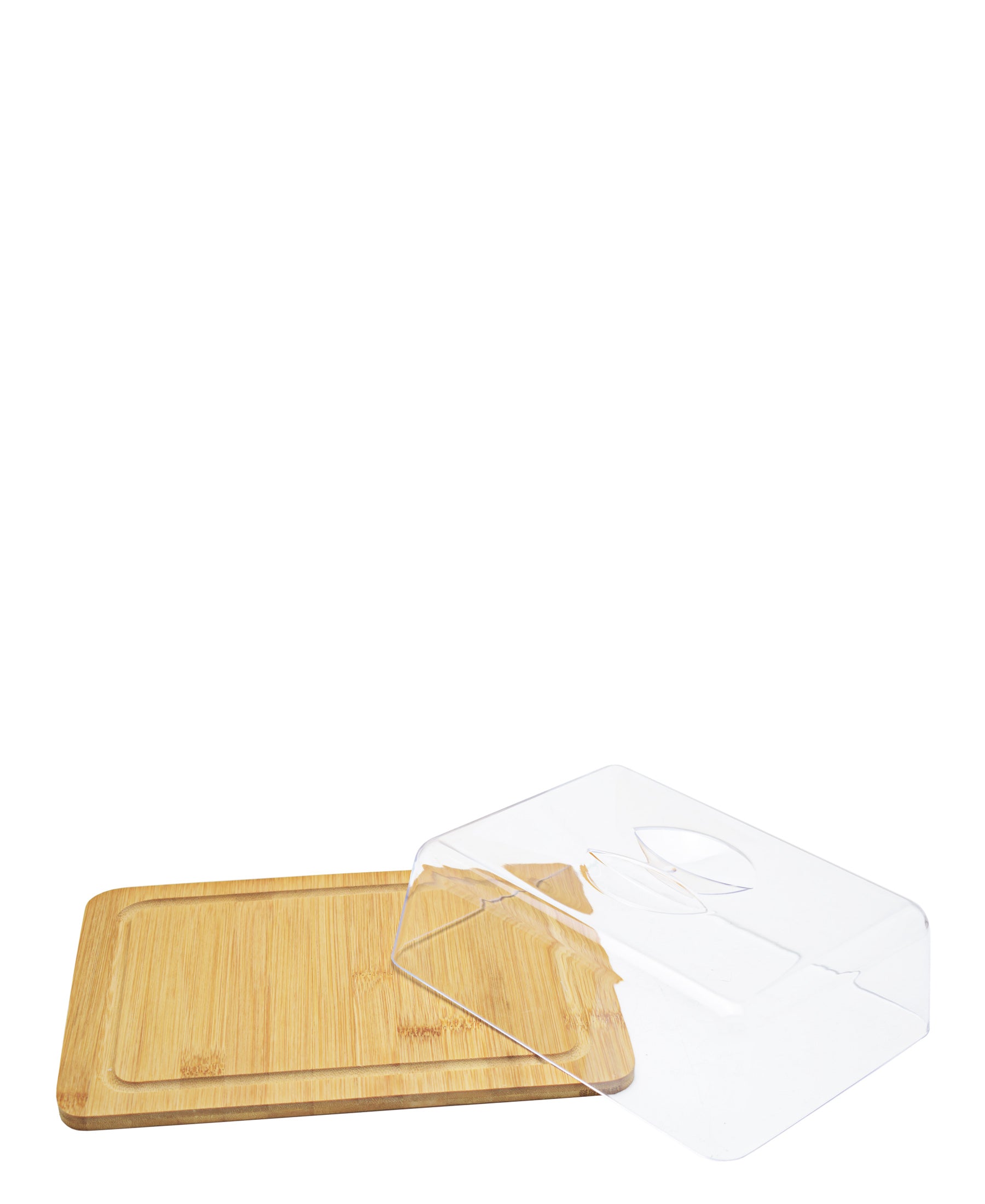 Excellent Houseware Bamboo Cheese Board With Acrylic Cover