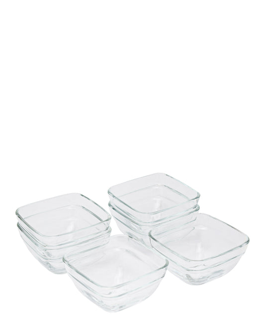 Pasabahce Pudding Bowls 6 Piece - Transparent