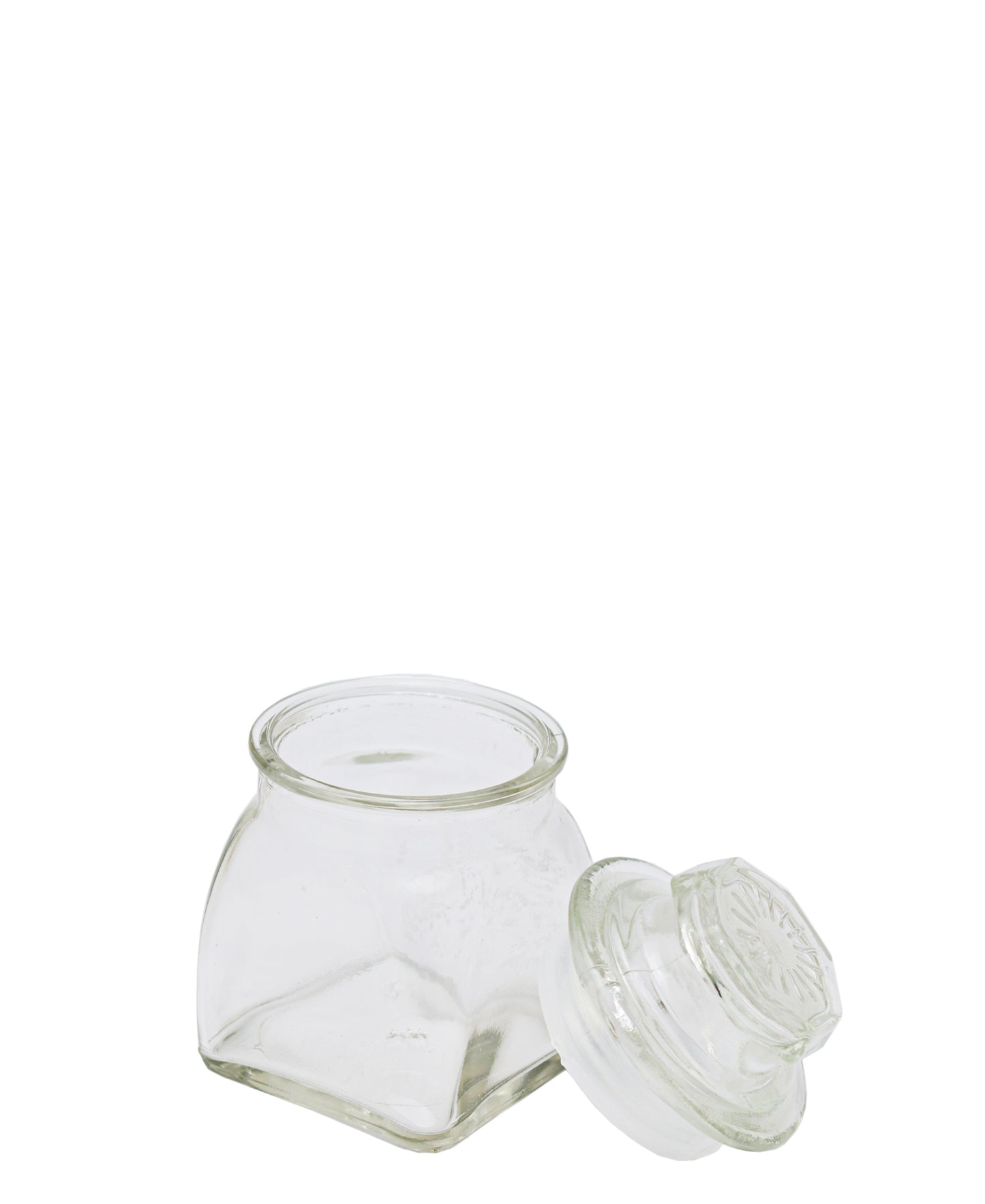 Kitchen Life Glass Square Jar with lid 75ML