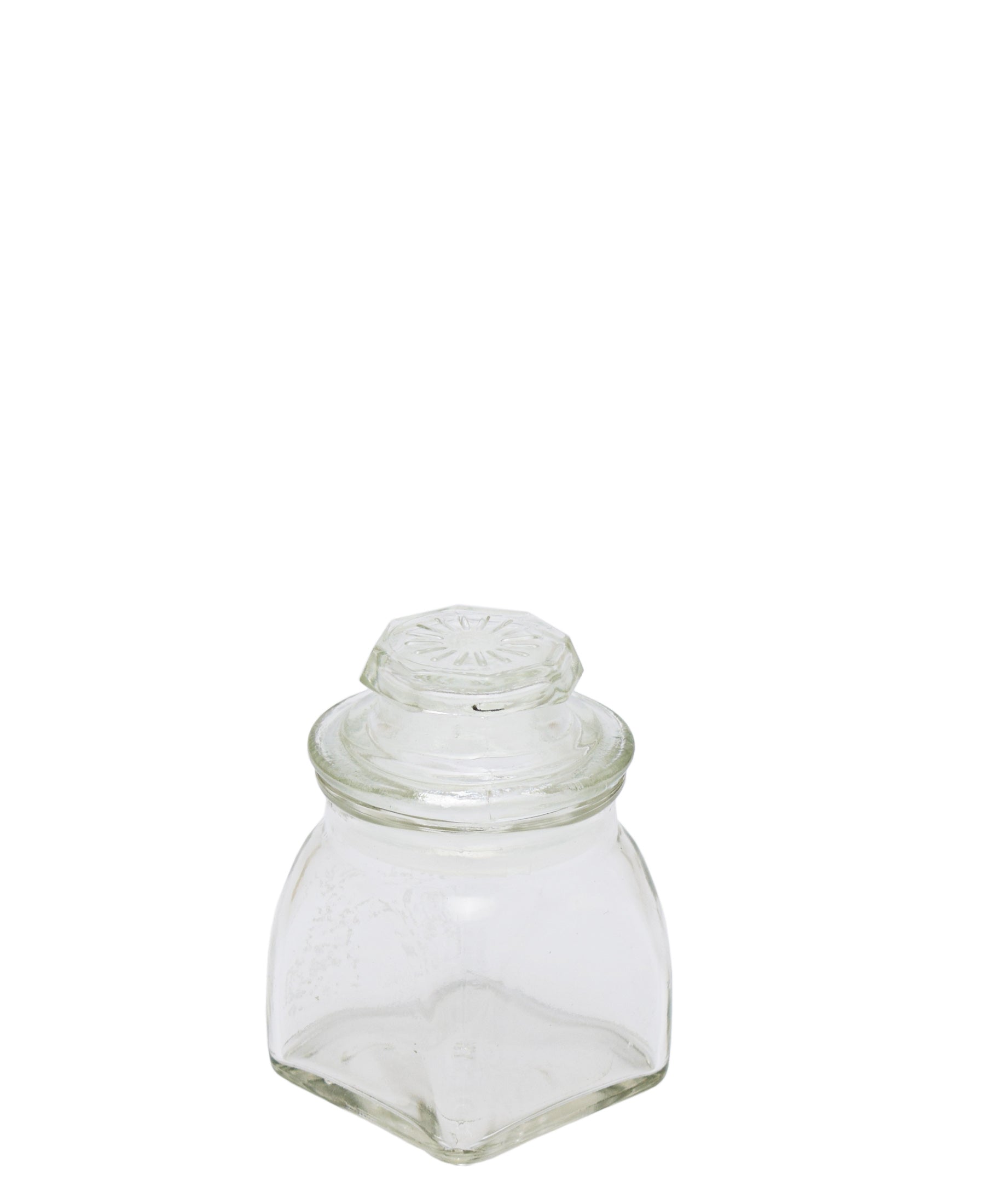 Kitchen Life Glass Square Jar with lid 75ML