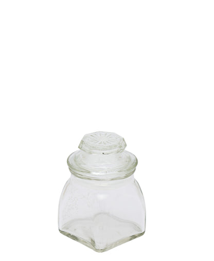 Kitchen Life Glass Square Jar with lid 75ML