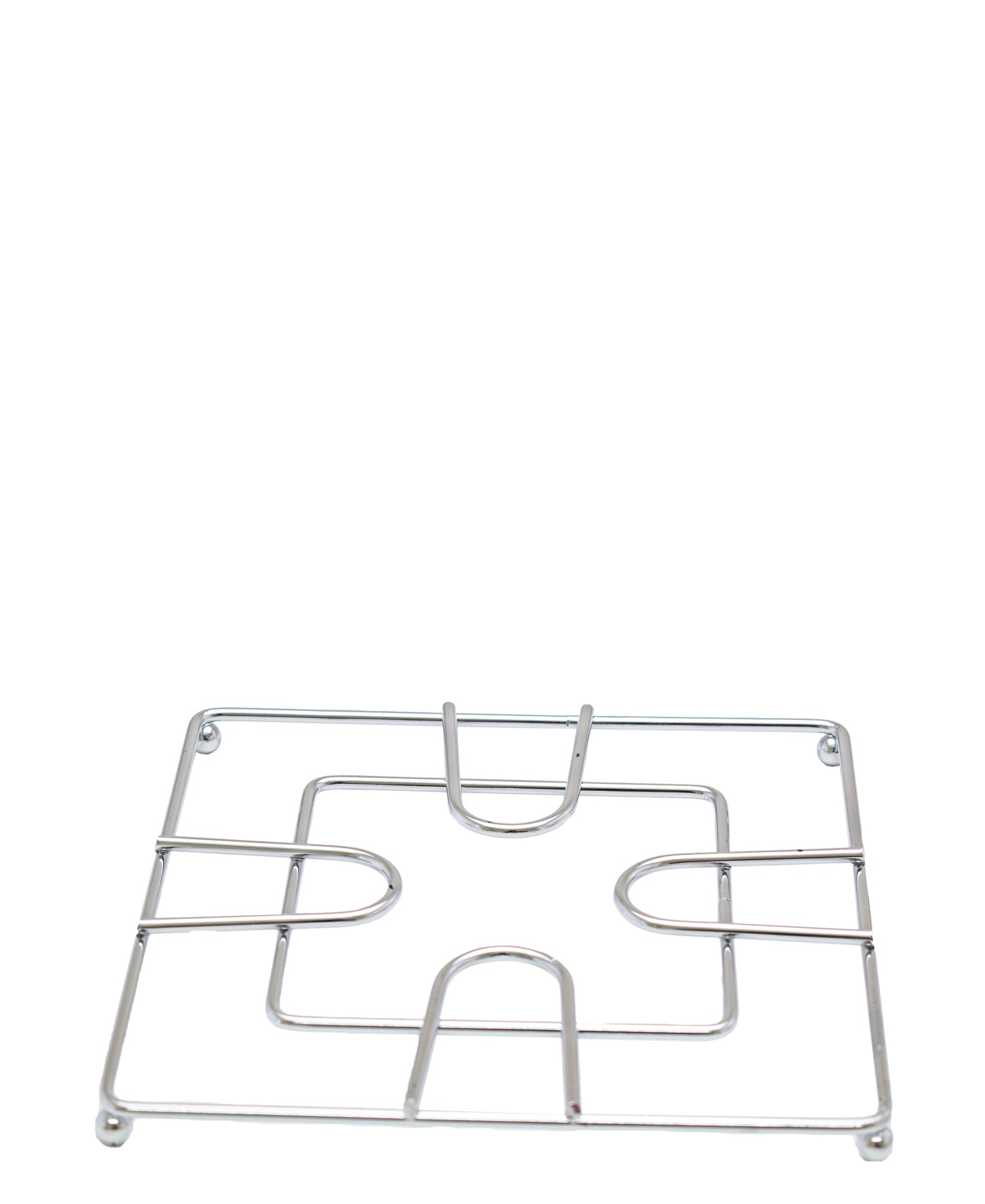 Kitchen Life Stainless Steel Square Trivet - Silver