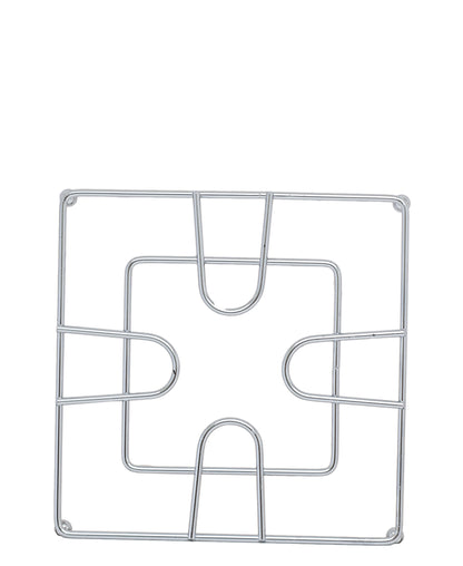 Kitchen Life Stainless Steel Square Trivet - Silver