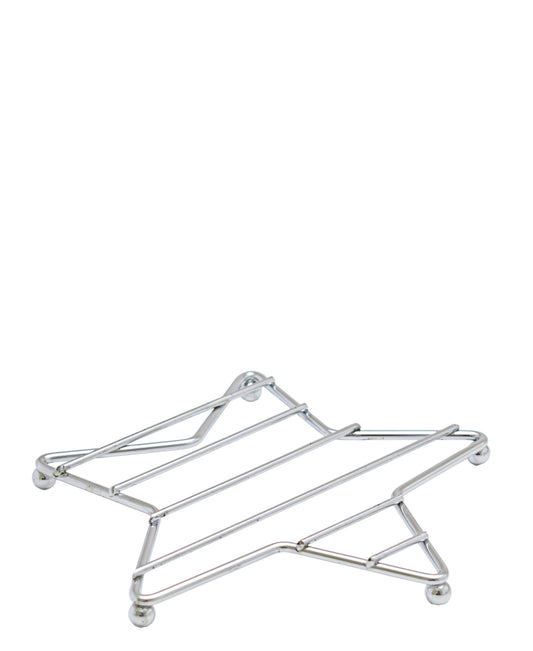 Kitchen Life Stainless Steel Star Trivet - Silver