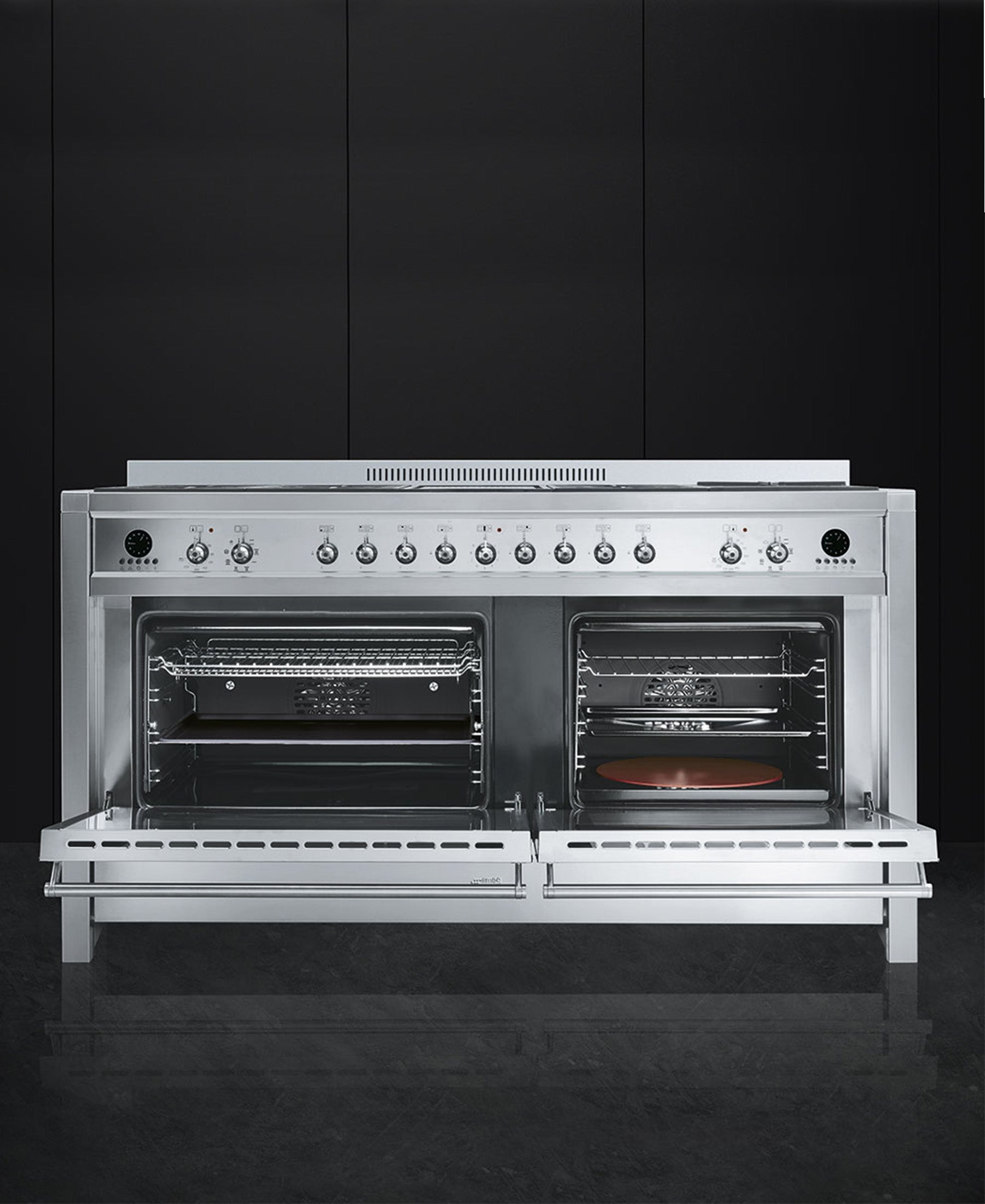 Smeg Opera Gas - Electric Range Cooker - Stainless Steel